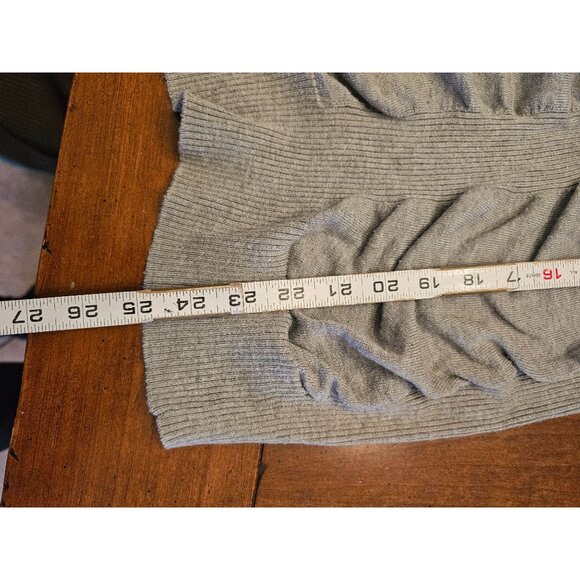 Bongo knit sweater medium gray puff artsy - Picture 6 of 7